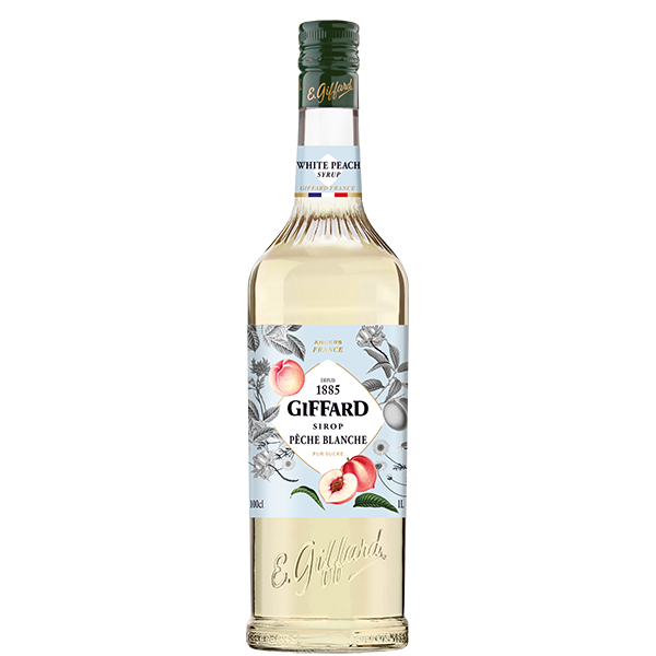 Giffard Sirup - Hvid Fersken / White Peach - Trekantens Is