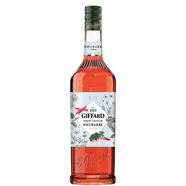 Giffard Sirup - Rabarber / Rhubarb - Trekantens Is