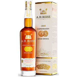 A.H. RIISE 1888 COPENHAGEN GOLD MEDAL RUM