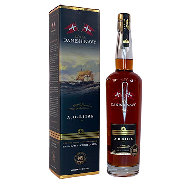 A.H. RIISE ROYAL DANISH NAVY RUM - 40%