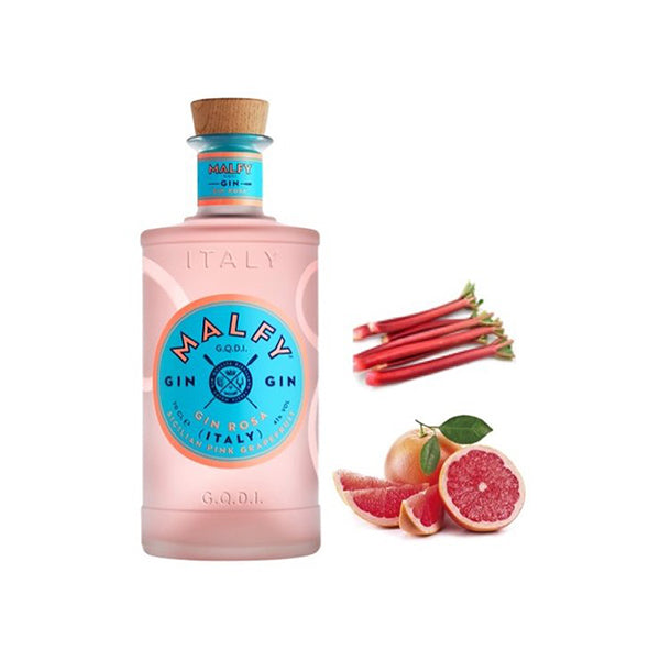 Malfy Pink Rosa Gin - Trekantens Is